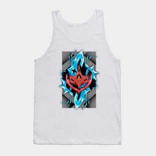 Tartaglia Childe Ajax - Genshin Impact Card design Tank Top